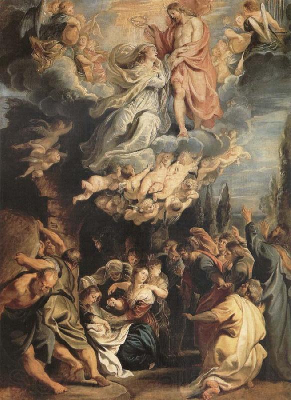 Peter Paul Rubens The Coronacion of the Virgin one Spain oil painting art